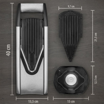 Super Set Börner V6 inox - NEGRU