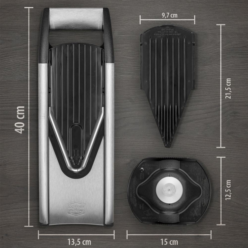 Super Set Börner V6 inox - NEGRU