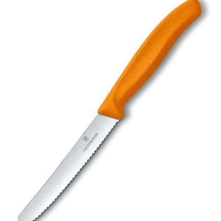 Cuțit PORTOCALIU Lama Zimțată VICTORINOX