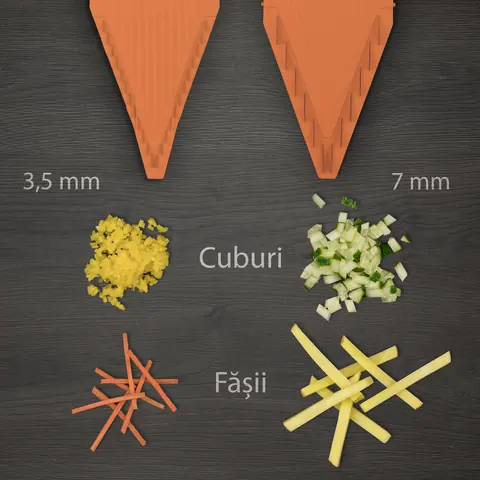 Idei de tăiere pentru legume