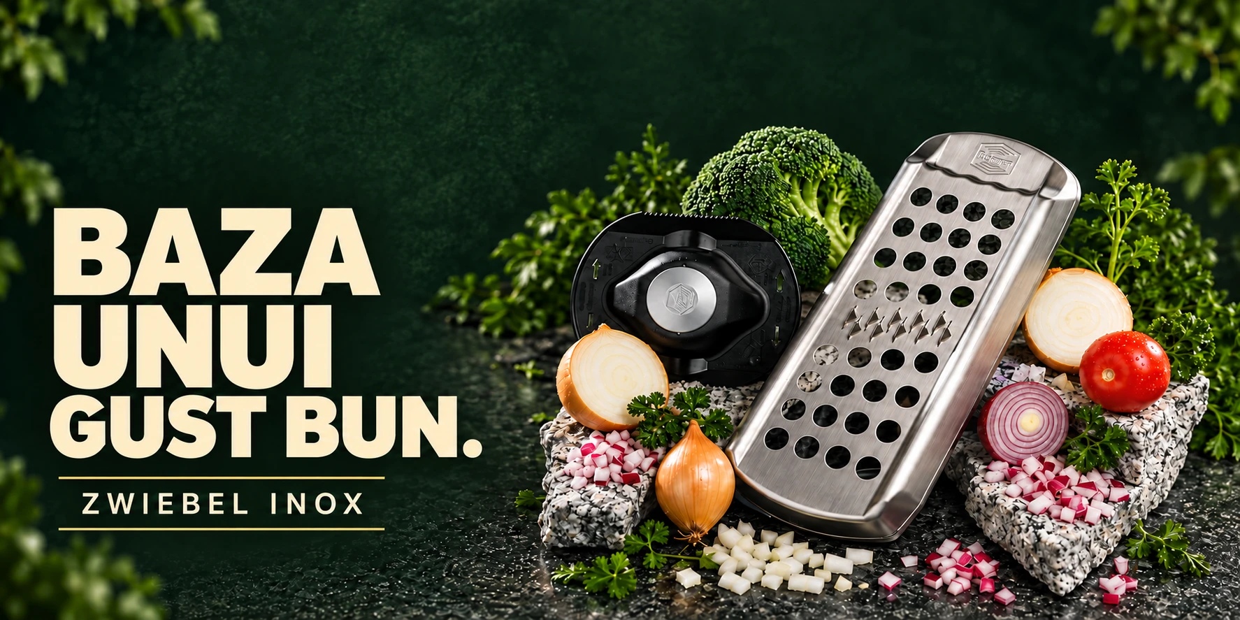 Zwiebel Inox · Gust și inspirație